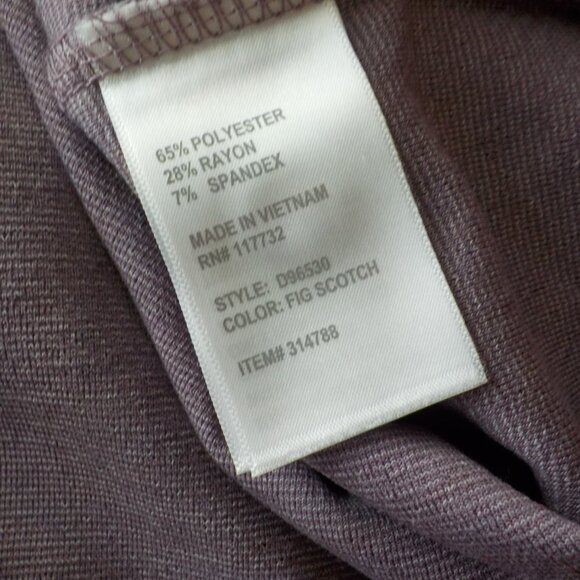 Zeroxposur Fleece Shirt Jacket - New w/Tags - X-Large Purple Plaid Button  (713) - Picture 5 of 5